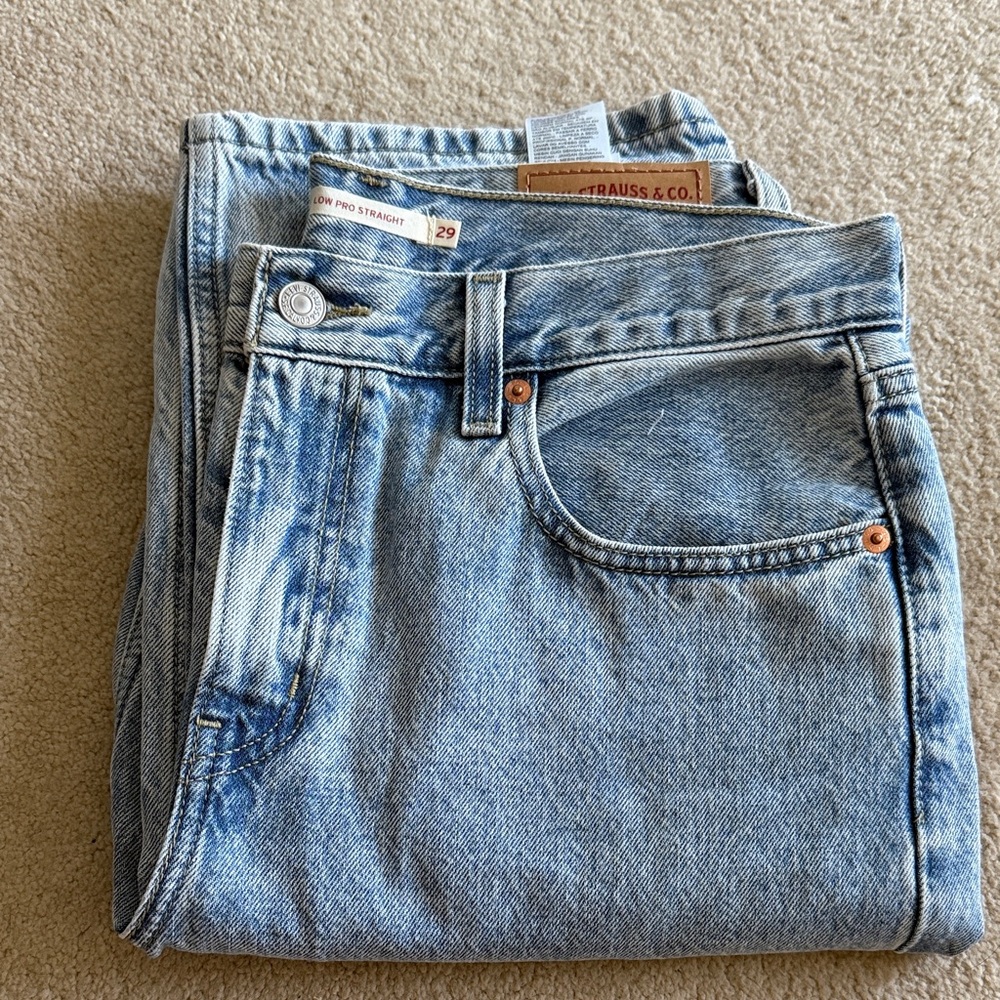 LEVIS LOW PRO JEANS